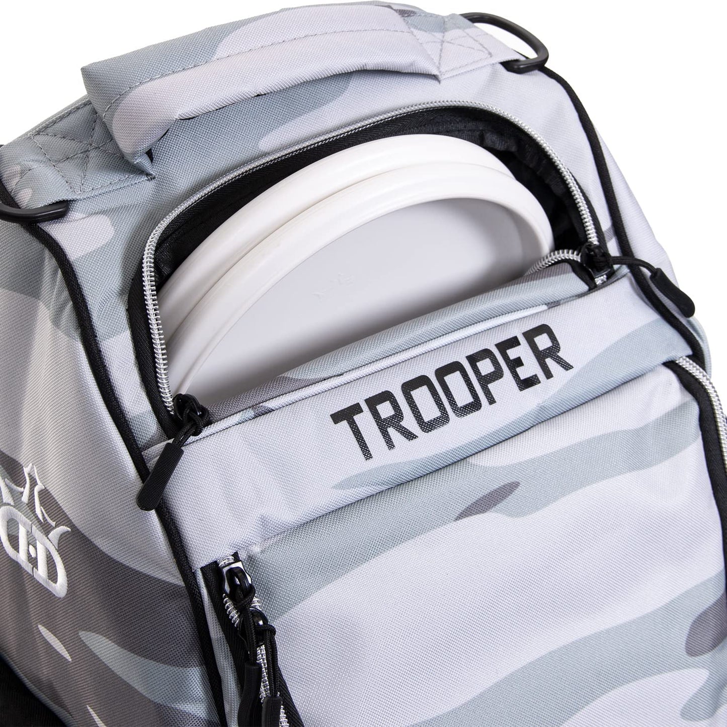 Trooper Disc Golf Backpack, Disc Golf Bag, Frisbee Golf Discs Set, Sports Bag, Lightweight & Durable, 18+ Disc Capacity